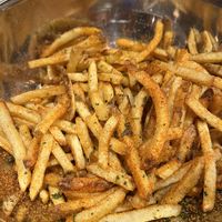 BBQ fries (their only flavored vegan fries) without ranch  at Hopdoddy Burger Bar in Denver