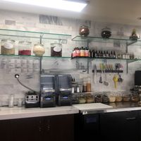 The Vitality Bar, filled with delicious ingredients and super foods. at Panacea in Las Vegas