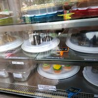 3 different sweets at Big Apple Bakery in Pai