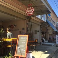 Shop front at Big Apple Bakery in Pai