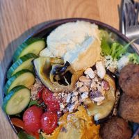 Lebanese Bowl Euro 13.90 at TICH Healthy Living in Brussels