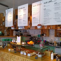 Here you can see that they have a fully pland based menu at TICH Healthy Living in Brussels