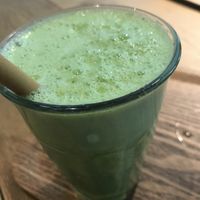 Green juice  at TICH Healthy Living in Brussels