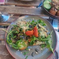 Italian toast at TICH Healthy Living in Brussels