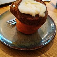 Loved the cinnamon roll, but a bit pricey (5,50) at TICH Healthy Living in Brussels