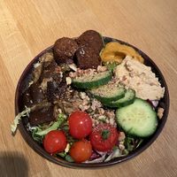 Lebanese bowl  at TICH Healthy Living in Brussels