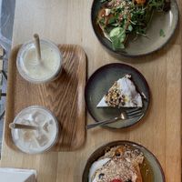 Fruity pancakes, Italian toast    at TICH Healthy Living in Brussels