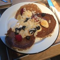 House pancakes  at TICH Healthy Living in Brussels
