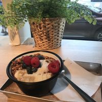 Acai bowl at TICH Healthy Living in Brussels