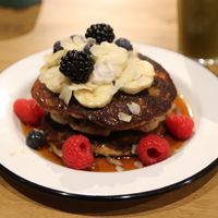 Pancakes  at TICH Healthy Living in Brussels