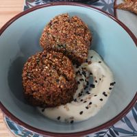 Falafels at Grand Ours in Poitiers