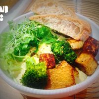 Vegan Fondue at Grand Ours in Poitiers