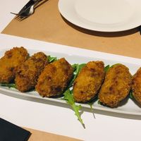 Croquetas funghi at Pizza Basta Restaurante in Cambrils