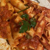 Pasta arrabiata  at Pizza Basta Restaurante in Cambrils
