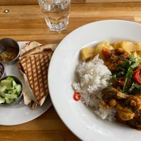 Aloo Gobi at The Lytham Kitchen in Lytham