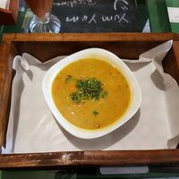 soup  at Lenteja Loca in Puerto Varas