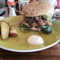 Hamburguesa mexicana ❤️ at Lenteja Loca in Puerto Varas