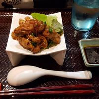 soymeat appetizer at Shinjukugyoen Ramen Ouka in Tokyo