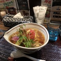 Vegan ramen at Shinjukugyoen Ramen Ouka in Tokyo