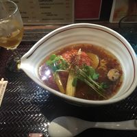 Photo does not do this incredible ramen justice 😂 at Shinjukugyoen Ramen Ouka in Tokyo