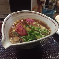 Spicy Vegan Ramen lvl 1 at Shinjukugyoen Ramen Ouka in Tokyo