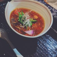 Vegan ramen at Shinjukugyoen Ramen Ouka in Tokyo