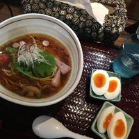 Ramen  at Shinjukugyoen Ramen Ouka in Tokyo