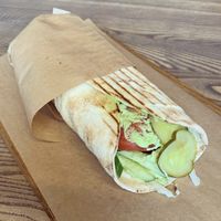 Falafel wrap at Doda Uzkandine - Savanorių Prospektas in Kaunas