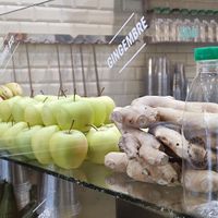 Fresh ingredients at Vertus in Paris