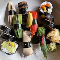 Veggie sampler  at Momiji in Seattle