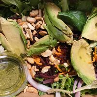 Cashew Thai salad  at Vertical Diner in Salt Lake City