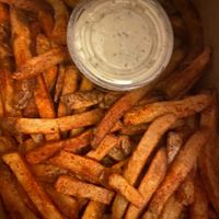 Spicy fries at Vertical Diner in Salt Lake City