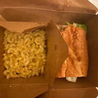 Chicken sandwich at Vertical Diner in Salt Lake City