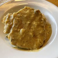 Biscuits and gravy at Vertical Diner in Salt Lake City