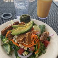 Nice salad at Vertical Diner in Salt Lake City