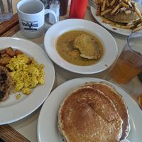 Avalanche, biscuits & gravy, dude cakes at Vertical Diner in Salt Lake City