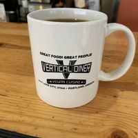 We were so busy loving the food that we forgot to take a photo of anything except our coffee. 😂☕️  at Vertical Diner in Salt Lake City