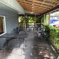 Outdoor patio  at Vertical Diner in Salt Lake City