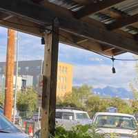 View from patio  at Vertical Diner in Salt Lake City