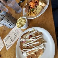 Strawberry Shortcake Pancake   at Vertical Diner in Salt Lake City