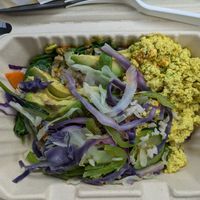 Protein breakfast bowl at Vertical Diner in Salt Lake City