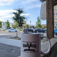 Lovely patio seating at Vertical Diner in Salt Lake City