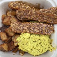 Tofu Scramble with Tempeh & Hashbrowns   at Vertical Diner in Salt Lake City