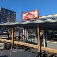 Exterior of building at Vertical Diner in Salt Lake City