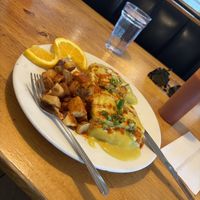 Tofu Benedict   at Vertical Diner in Salt Lake City