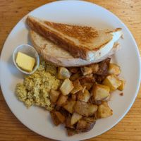 Blue Plate Breakfast at Vertical Diner in Salt Lake City