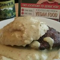 Biscuits & gravy with sausage.  at Vertical Diner in Salt Lake City