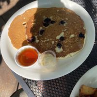 Blueberry pancakes at Vertical Diner in Salt Lake City
