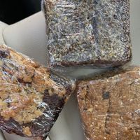 Hemp brownie, gf Utah fruit bar, gf almond butter brownie  at Vertical Diner in Salt Lake City