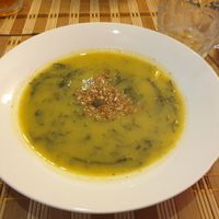 Caldo verde sem batata at Bosque in Sintra